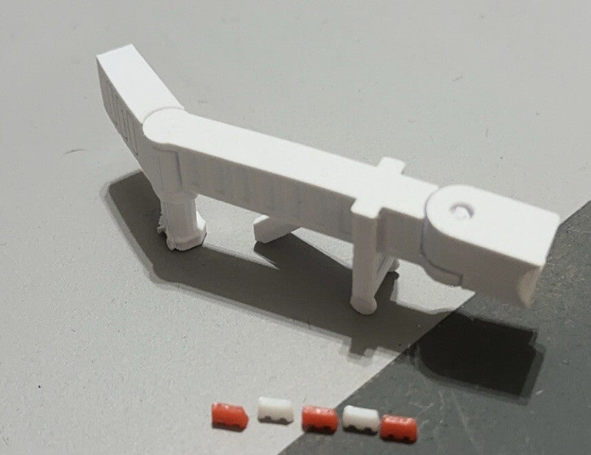 Jet Bridge (6x) & Barrier Blocks! 1:200 Diorama Accessories