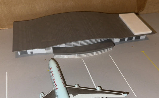 Saint Pierre-Pointe Airport Terminal (LED) 1:200 Diorama Model