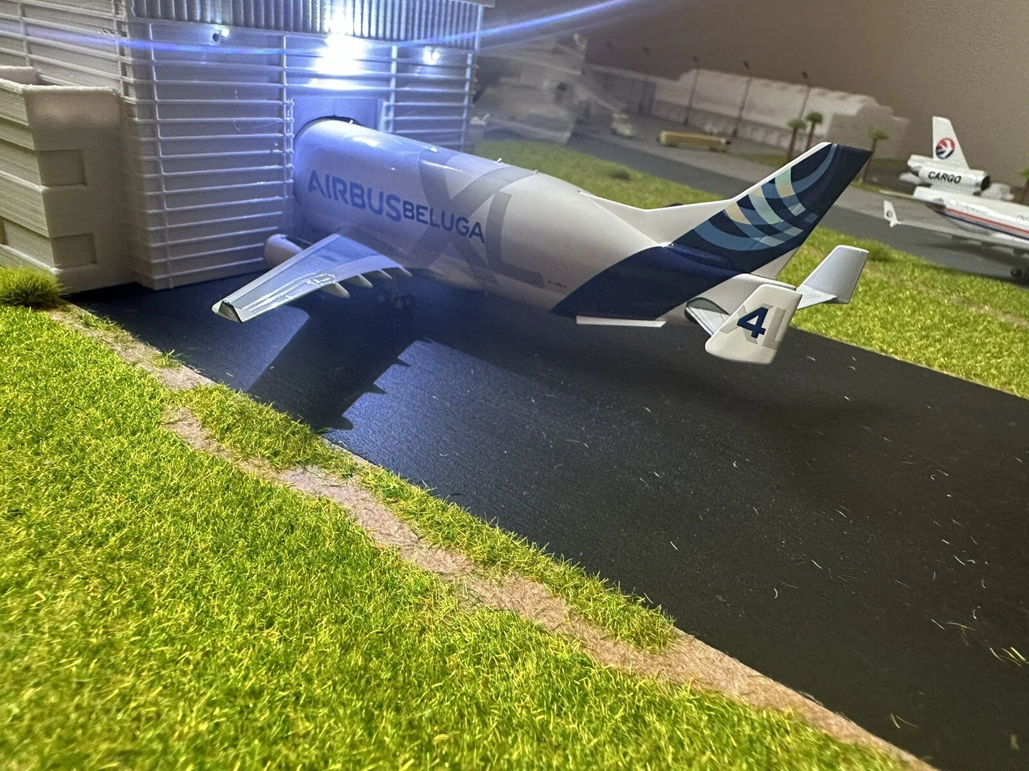 1/500 Airbus Beluga Hangar Wales (Can Also Fit Other Types On Request)