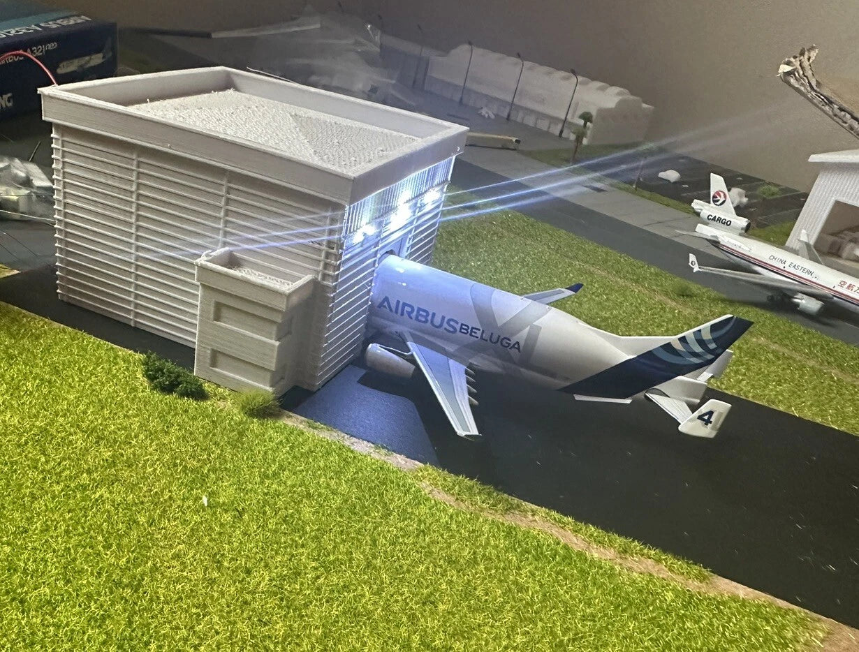 1/500 Airbus Beluga Hangar Wales (Can Also Fit Other Types On Request)