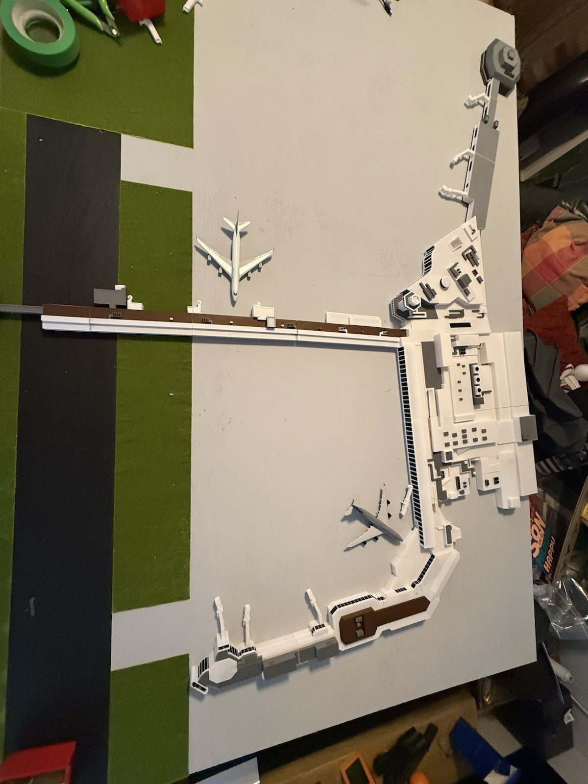 Manchester Airport T1 1:200 Diorama Model