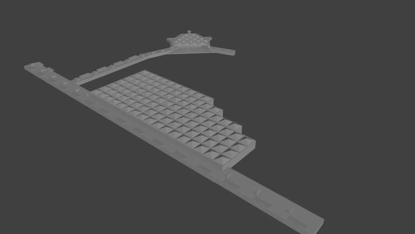 1/400 Custom Projects Terminal/Building (Real/Fictional) (Read Disc)