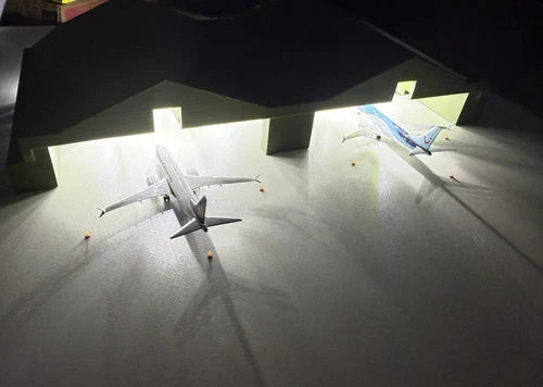 Duel Hangar Grey (LED) 1:200 Diorama Model