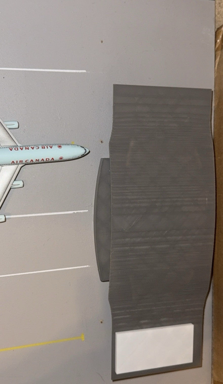 Saint Pierre-Pointe Airport Terminal (LED) 1:400 Diorama Model