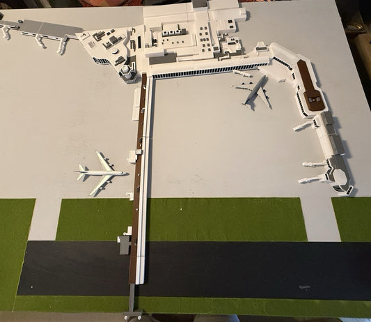Manchester Airport T1 1:200 Diorama Model