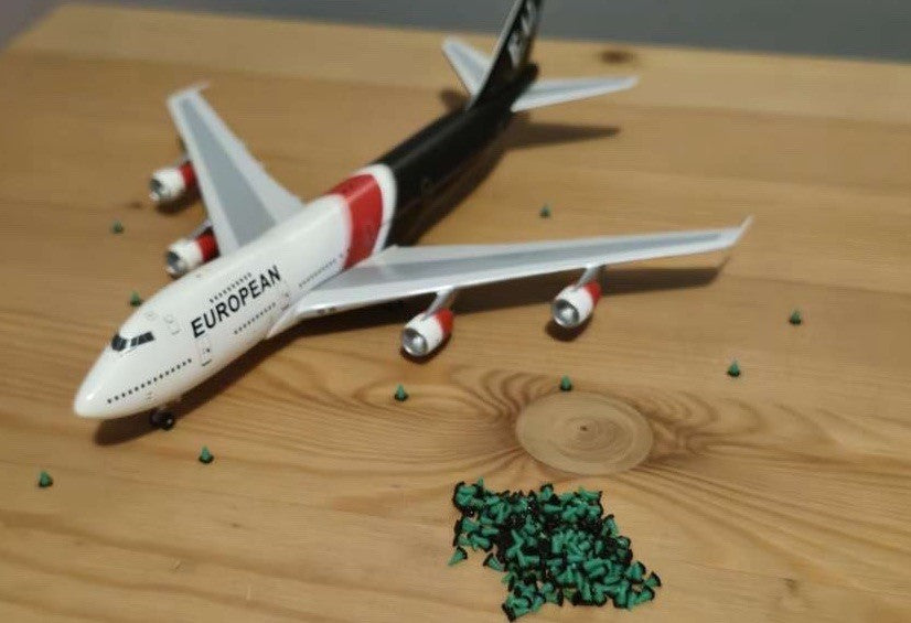 Cones Green (35x) 1:72 Diorama Accessories