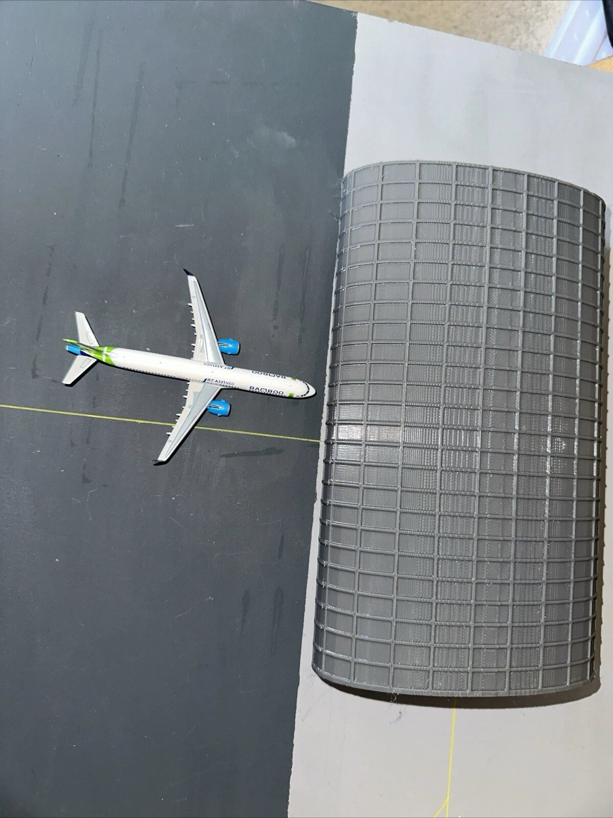 1:500 Grey Model Airport Terminal