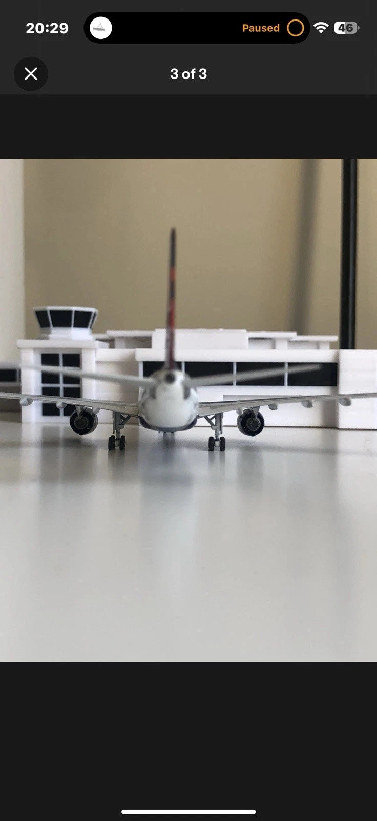 1/200 London City Airport (B/W)