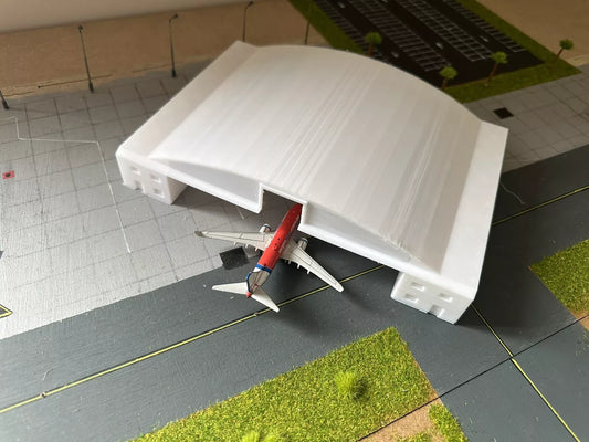 1/400 2 Bay Hangar