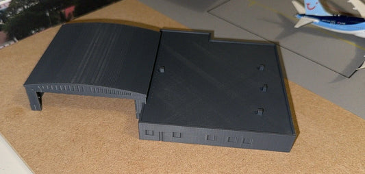 1/400 KBUF Buffalo Airport Fire Station (Grey)