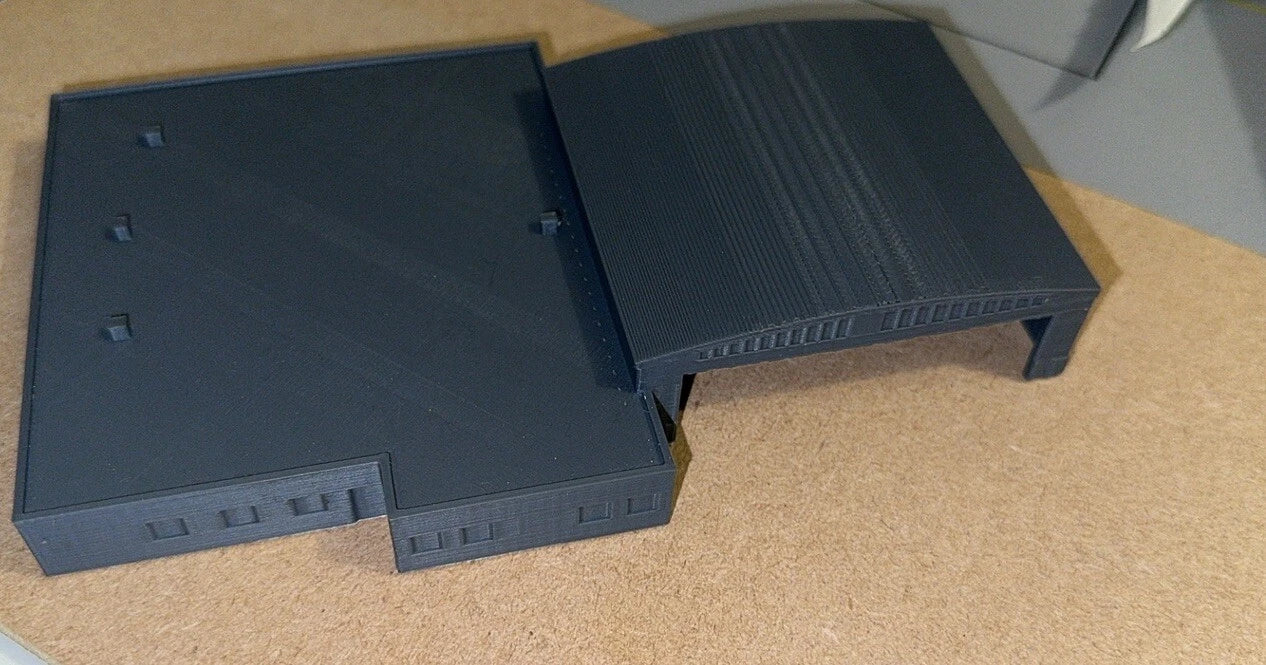 1/500 KBUF Buffalo Airport Fire Station (Grey)