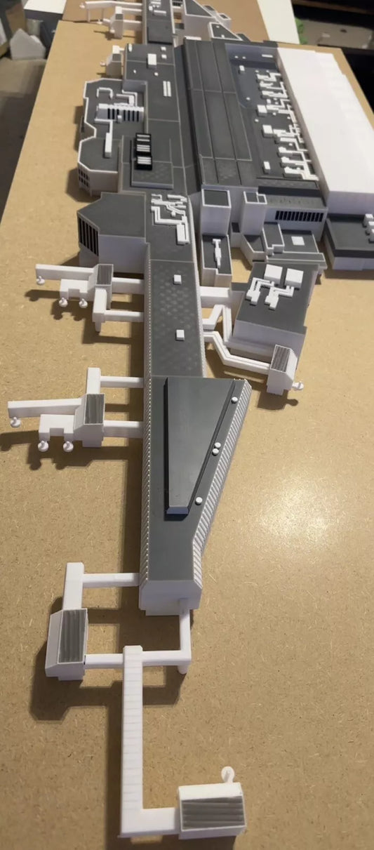 Heathrow T4 1:400 Diorama Model