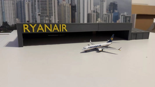 FIJI Inspired Hangar 1:200 Diorama Model