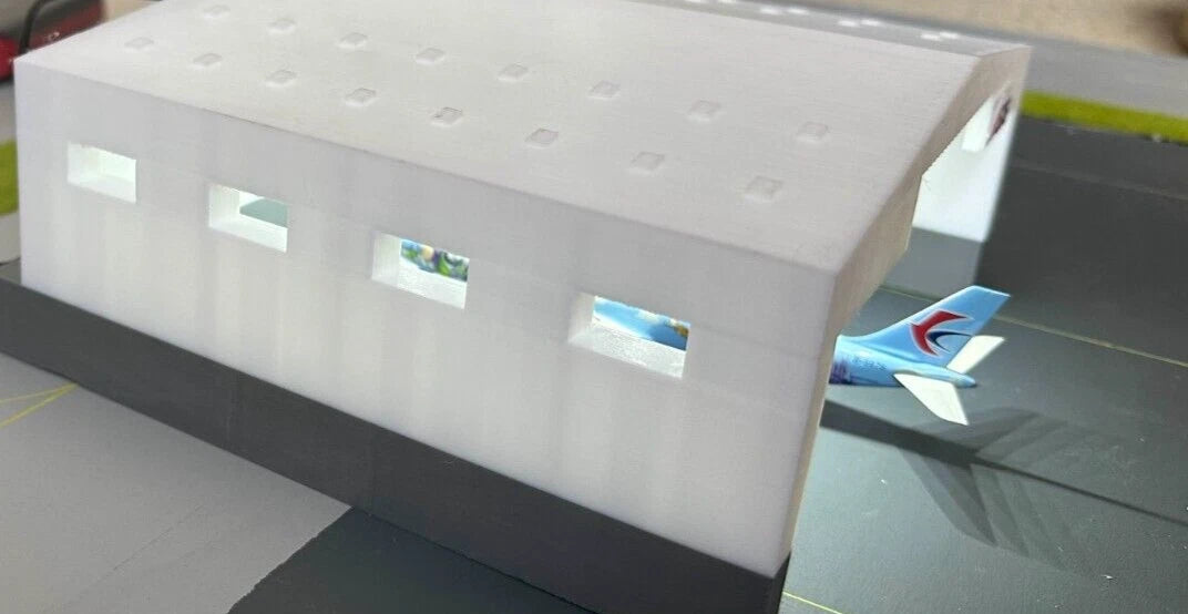 1/500 MRO Hangar (B747/A340 Size) (Any Company name you want)