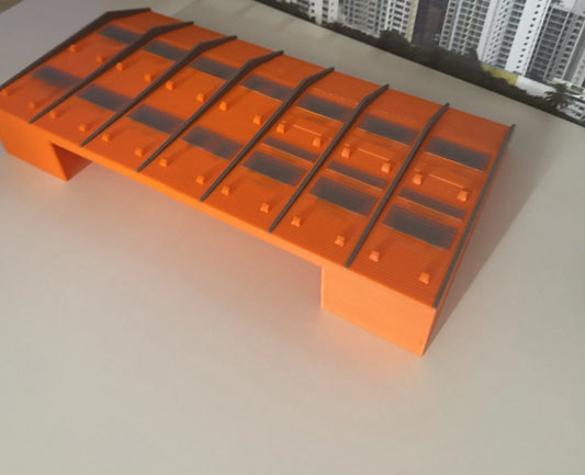 Luton EasyJet Hangar 1:144 Diorama Model