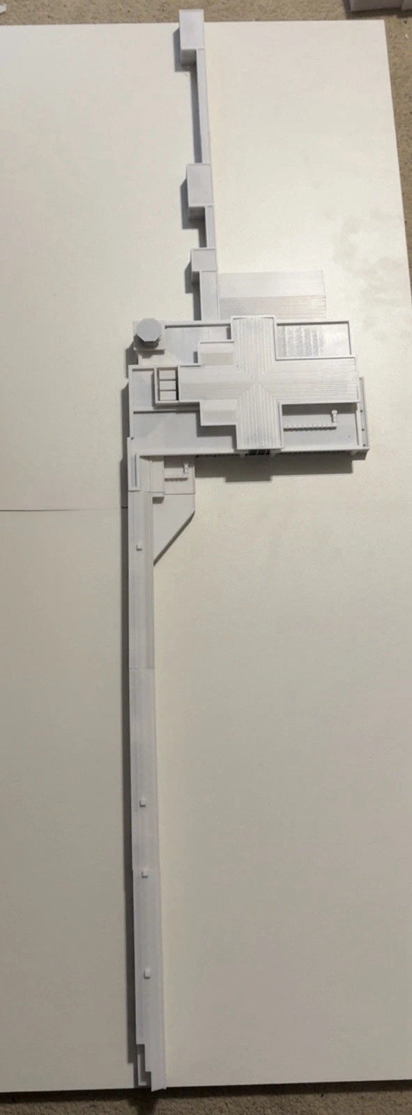 1/144 London City Airport (B/W)