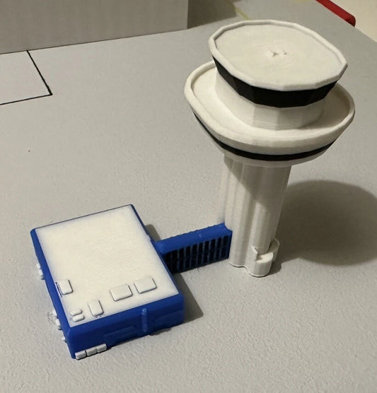 1/144 Gatwick ATC tower + LED