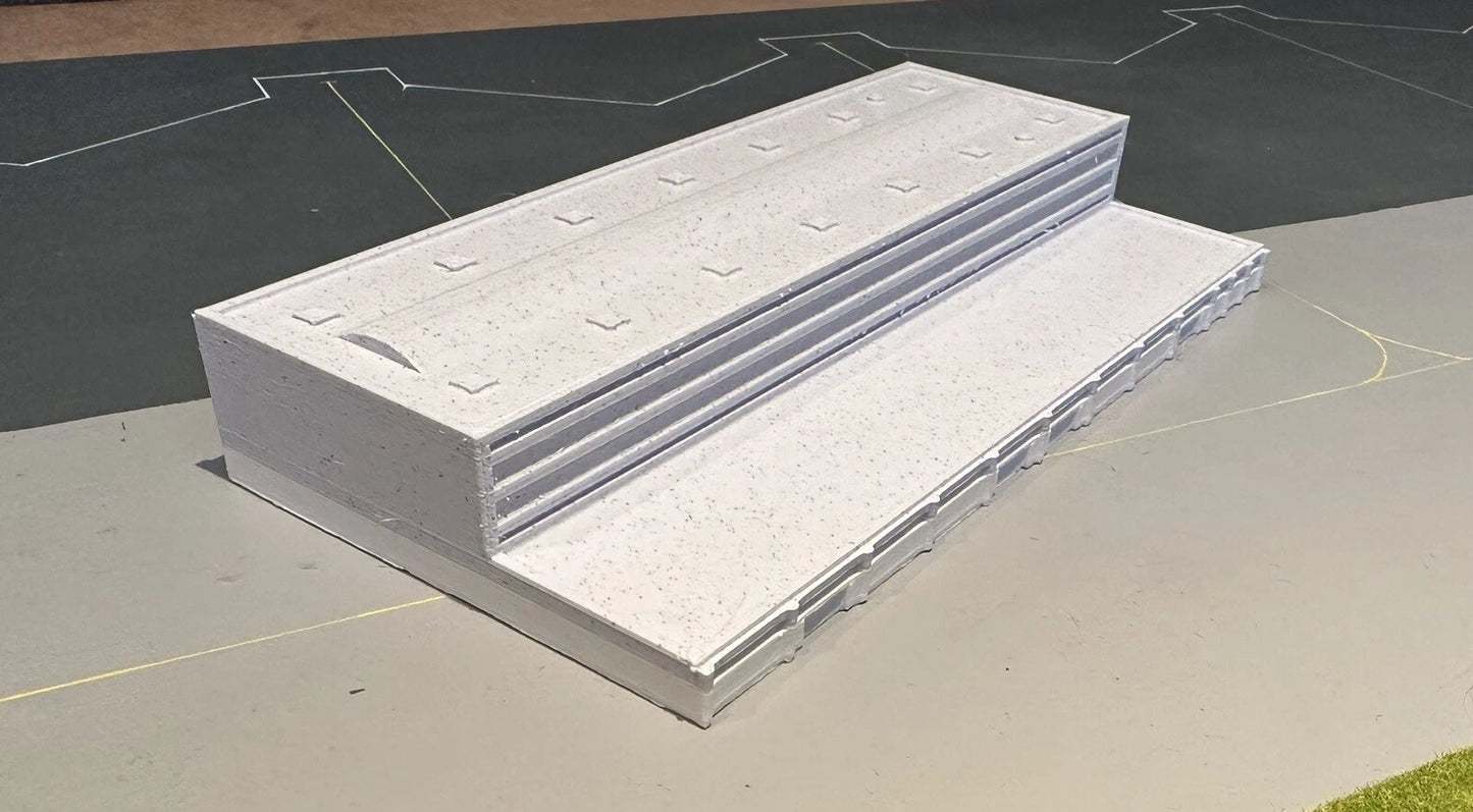 1/144 White Regional Model Airport Terminal
