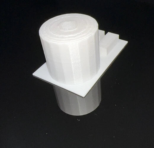 Fuel Depot 1/400 - 1/500 (White) 3D Printed