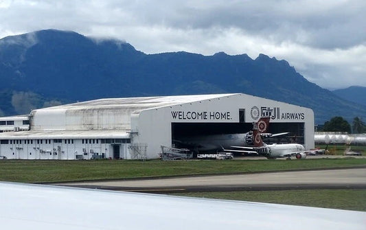 FIJI Inspired Hangar 1:200 Diorama Model