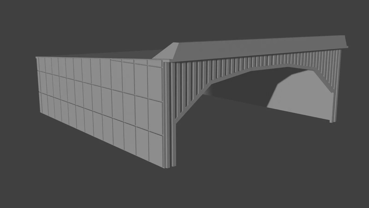 1/400 Custom Projects Terminal/Building (Real/Fictional) (Read Disc)
