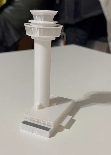 Stansted ATC Tower High Detailed (LED) 1/400