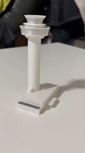 Stansted ATC Tower High Detailed (LED) 1/400