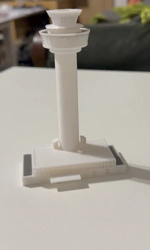 Stansted ATC Tower High Detailed (LED) 1/400