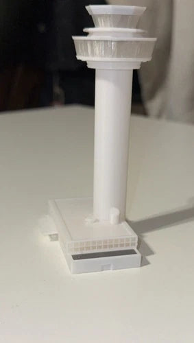 Stansted ATC Tower High Detailed (LED) 1/400