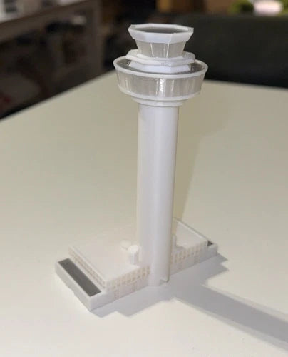 Stansted ATC Tower High Detailed (LED) 1/400