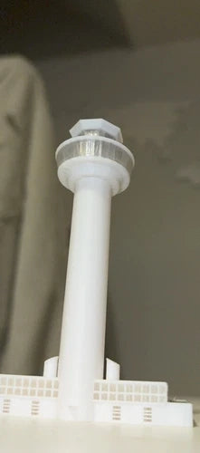 Stansted ATC Tower High Detailed (LED) 1/400