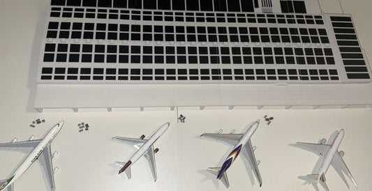Kansai Cargo Terminal 1:200 Diorama Model