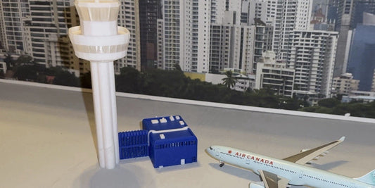 Gatwick ATC tower 1:200 Diorama Model