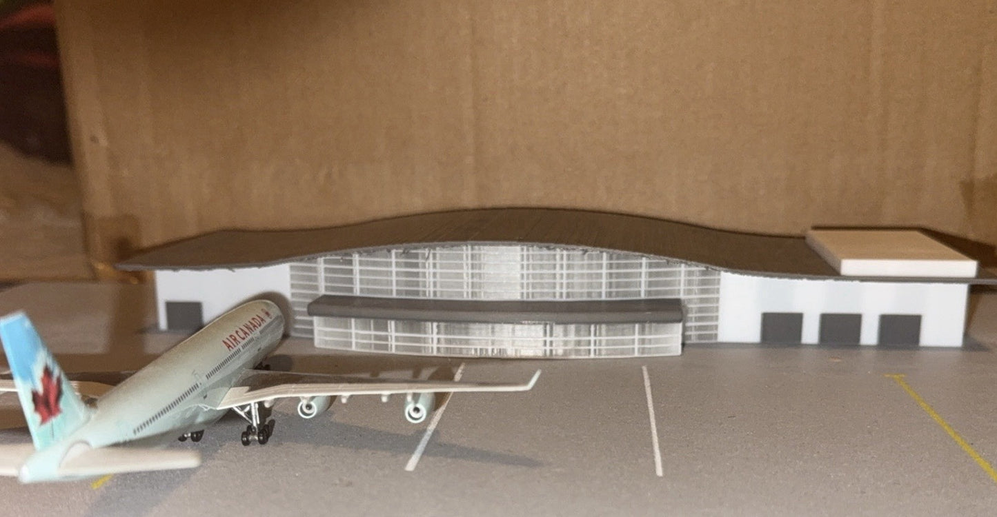 Saint Pierre-Pointe Airport Terminal (LED) 1:400 Diorama Model